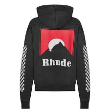 Rhude Hoodie new online fashion clothing comfort brand